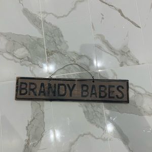 Brandy Melville wooden sign!
